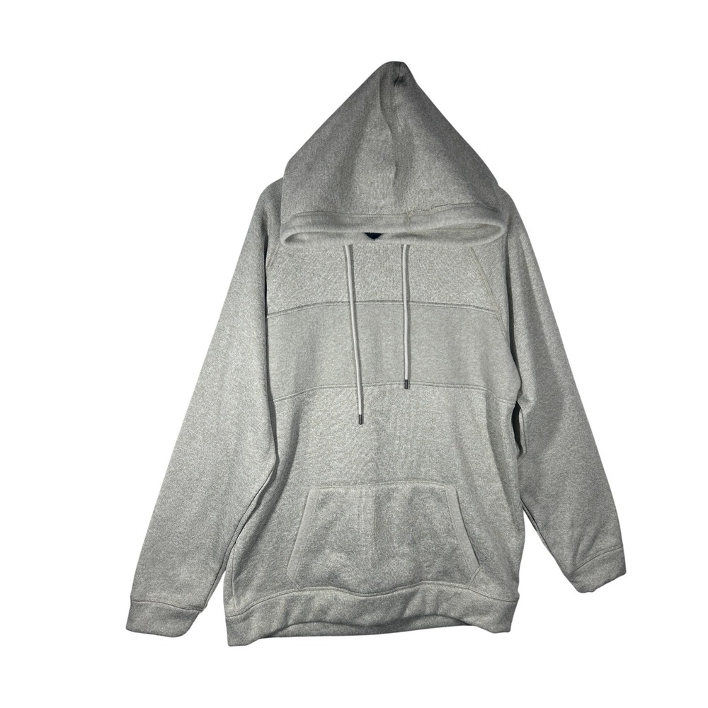 CALIVILLE Heather Gray Fleece Lined Hoodie Pullover Sweatshirt‎ XXL